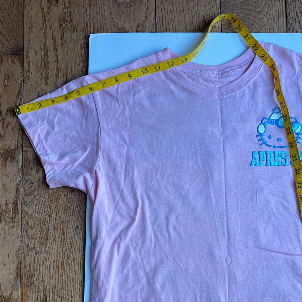 Hello Kitty Pink Apres Ski Tee - Picture 2 of 7